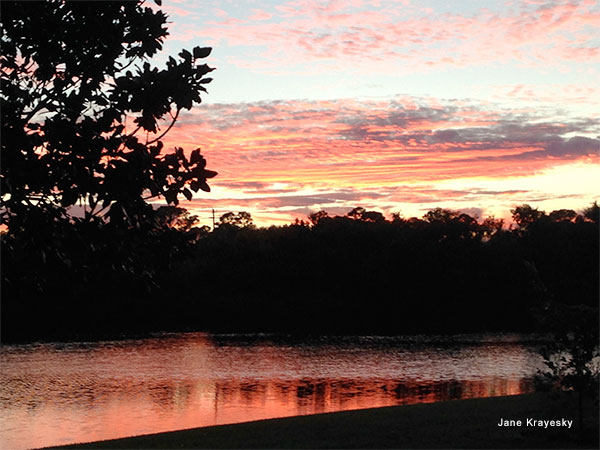 Sunset at Wallimene’s by Jane Krayesky